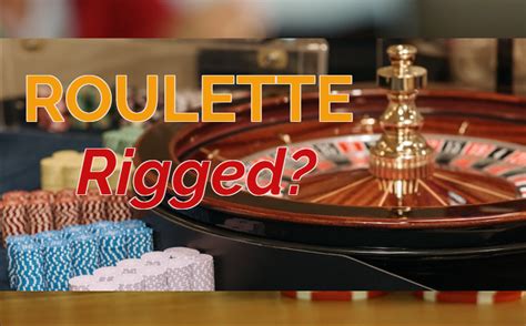 is online roulette rigged